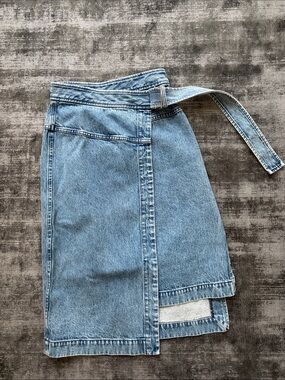 3.1 Phillip Lim Light Blue Denim Skirt